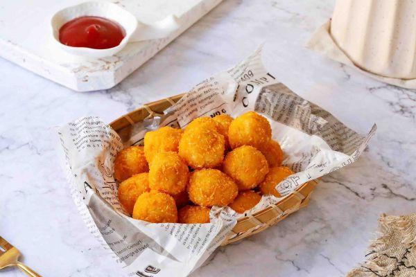 这#福气年夜菜#脆皮鸡肉丸连吃3天了！明天还想吃