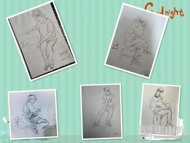 「你的育儿经」练书画技能 展教师风采——高新区第一幼儿园开展教师技能练习活动