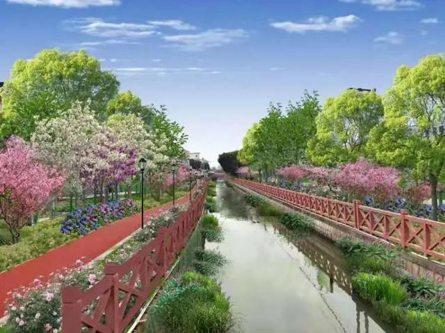 #万丈光芒#新增4条滨河步道、打造四季有景的滨水空间……松江这里的河道变化你期待吗？