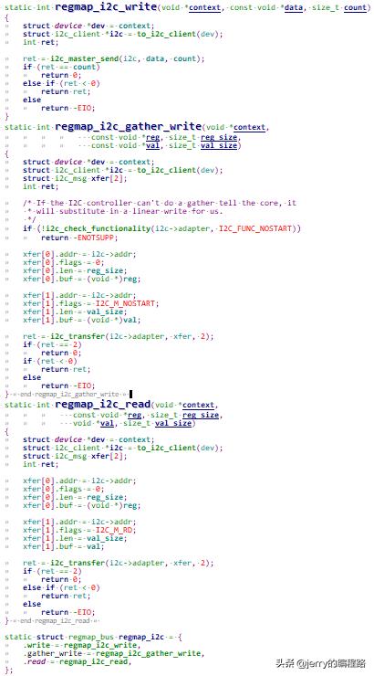 Linux regmap子系统分析之三 regmap bus实例分析