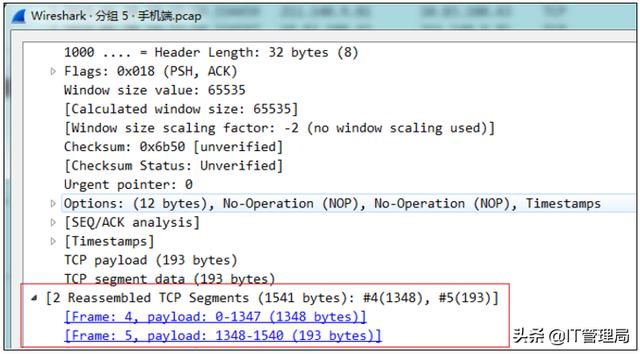 Wireshark数据包分析实战：TCP报文段重组