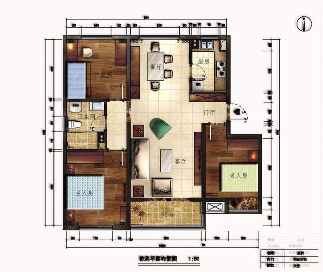 装修犯迷糊？让这套100平米的装修案例给你点建议