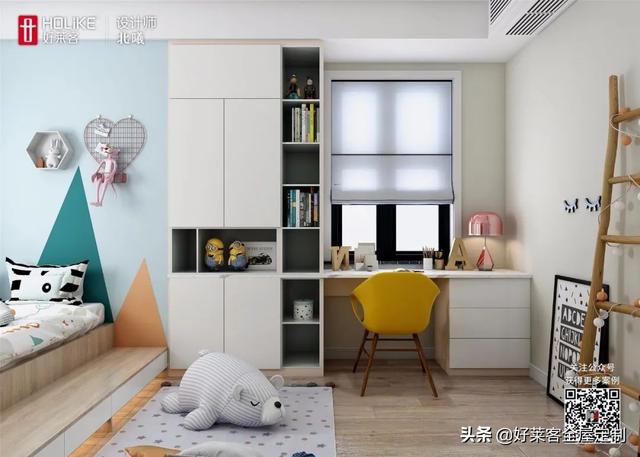超级宝妈|小区TOP10儿童房设计，实用+颜值100分