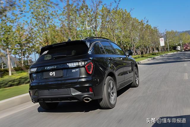 新车 | 运动属性更加鲜明 试驾新款领克01劲Halo四驱版
