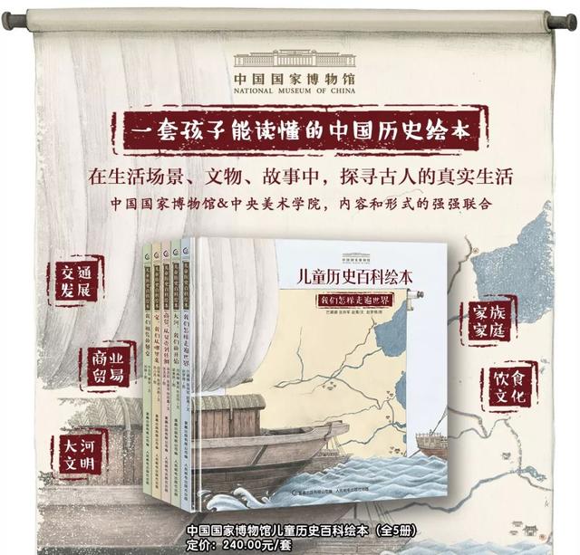你的育儿经▲周末荐读 | 《中国国家博物馆儿童历史百科绘本》