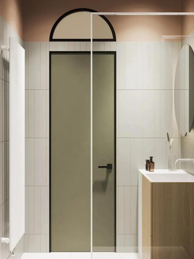 78㎡温馨小宅，长虹玻璃做衣帽间美翻了