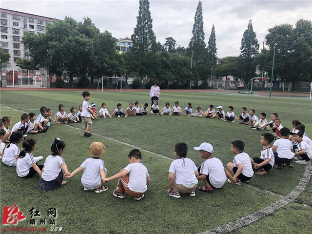 傻丫头的小幸福|靖州县第三幼儿园开展户外拓展活动