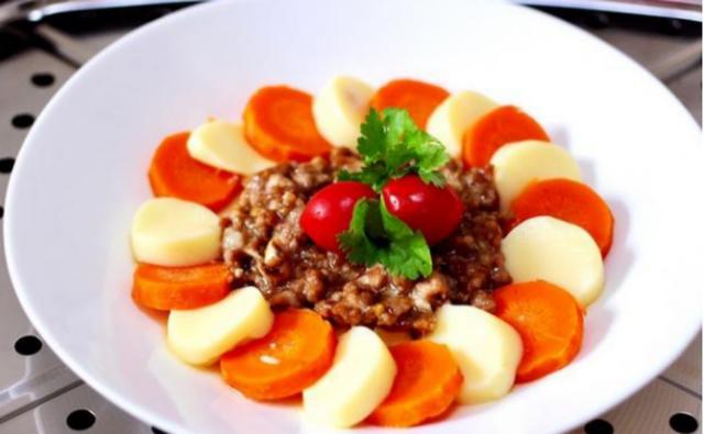 花式蒸日本豆腐，清淡原味，老人小孩吃最适合