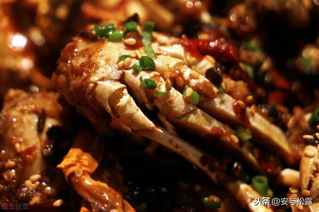 香辣蟹，鲜香入味超开胃，营养美味的家常菜，做法简单新手零失误