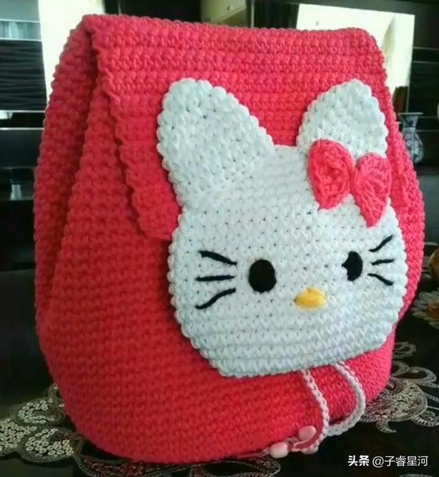 #超级宝妈#可爱又漂亮!多款手工编织的小包包,送给孩子最好的礼物