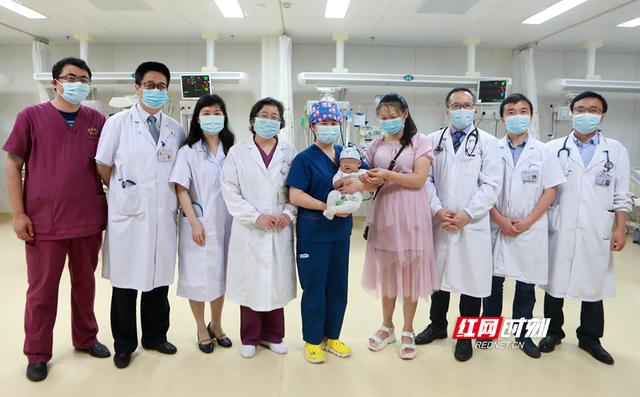 红网|新生宝宝重度主动脉狭窄 湘雅医院Ross—Konno手术打开生命通道