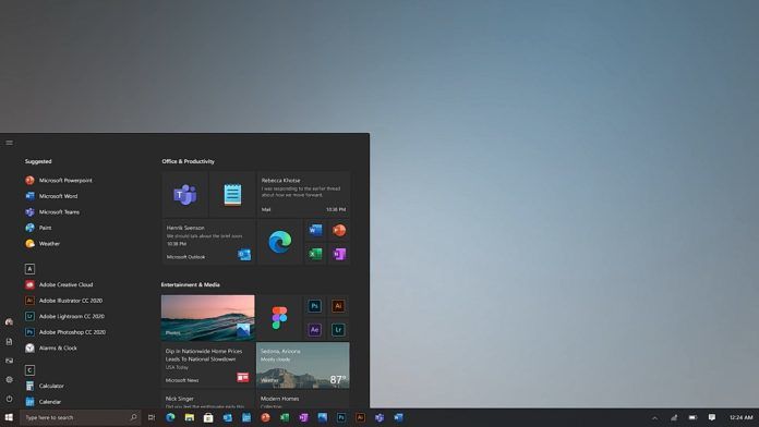 [太平洋电脑网]微软放出Windows 10开始菜单新UI预告 即将在五月更新推出