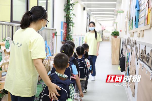 「红网」萌娃来到!长沙市开福区北辰第二幼儿园开学