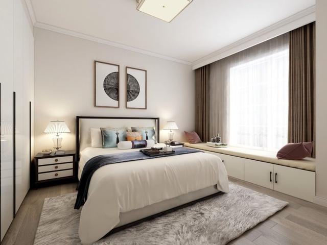 朋友买的118平米三居室，一共才花9万，这新中式风格太美了