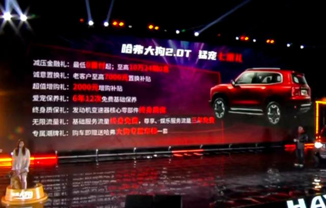 四驱+后锁！哈弗大狗SUV，2.0T发动机，只要15.59万元