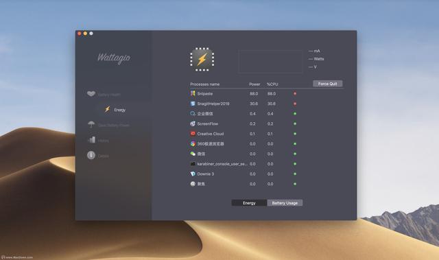 Wattagio for Mac(电池管理)