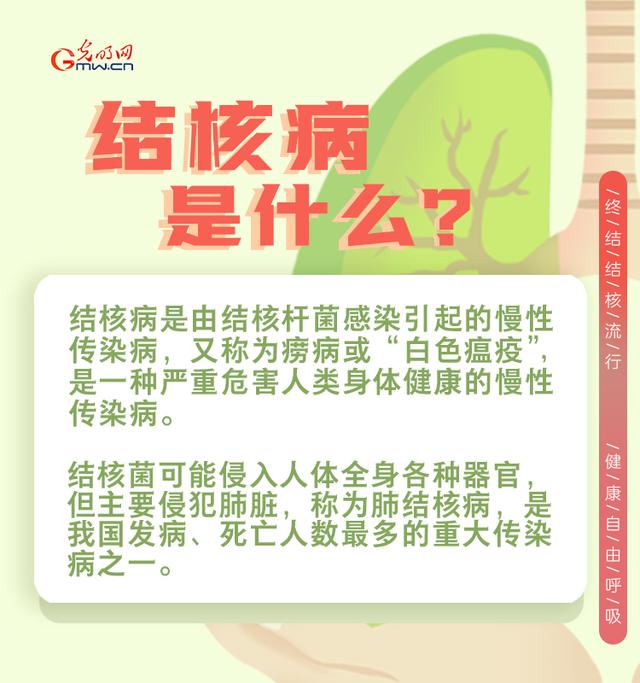 结核病|世界防治结核病日｜终结结核流行，健康自由呼吸