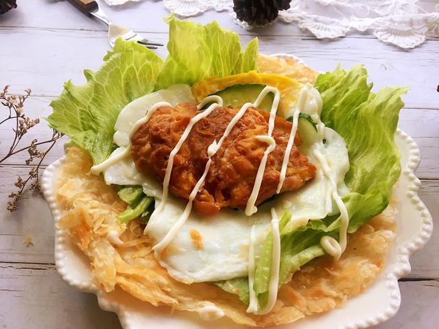 豪华版的手抓饼，营养更丰富，口感更好，好吃到停不下来