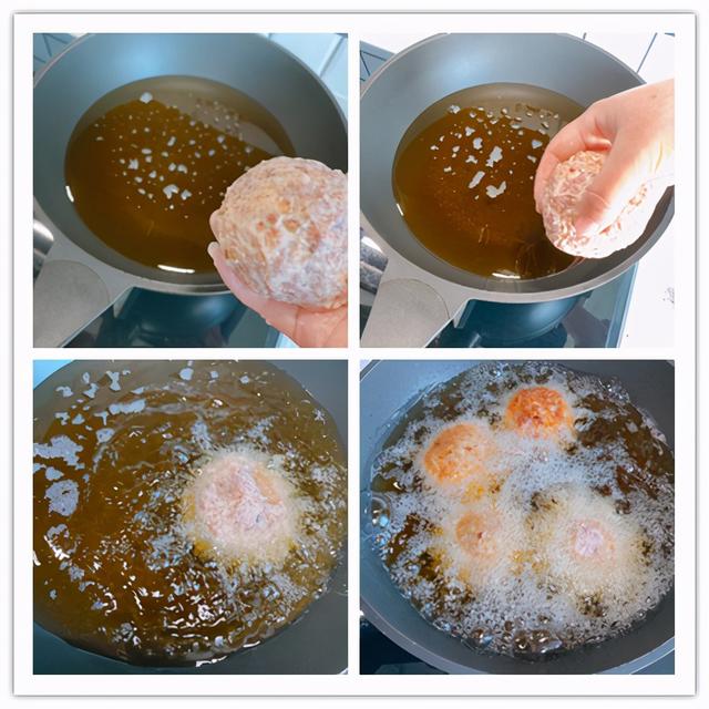 年夜饭必备的四喜丸子，寓意福禄寿喜，家庭做法更简单，肉香四溢