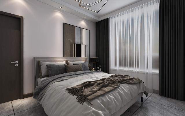 86平米的现代风装修，这套二居室简直就是让人宁静的心灵港湾