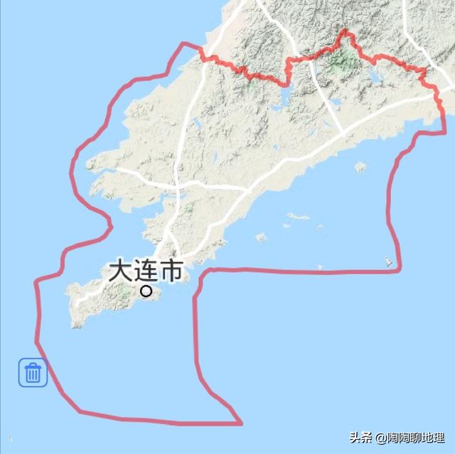 大连市建成区面积排名,金州区最大,长海县最小,来了解