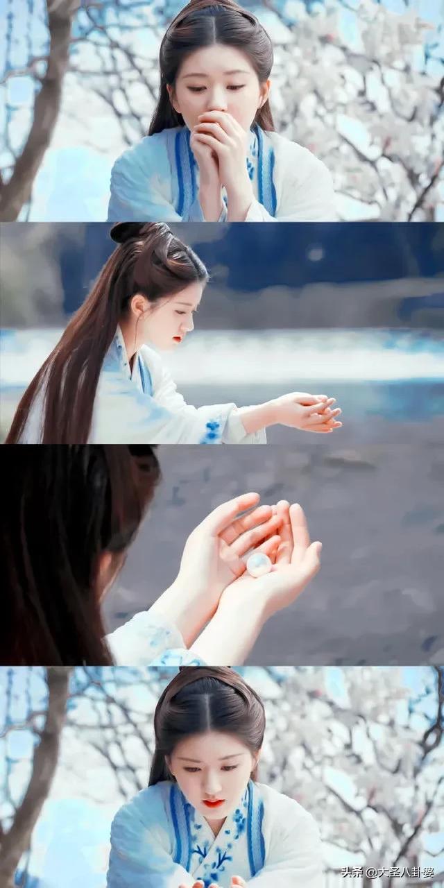 多拉不懂A梦|《仙剑》中紫萱戴面纱是美，赵露思也戴面纱，那完全就是倾国倾城