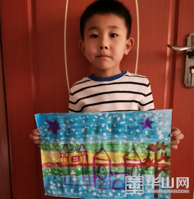 「超级宝妈」水彩汩汩 共绘绿水蓝天——高新区第一幼儿园大二班水彩画活动纪实