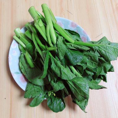 蚝油香菇菜心#李锦记旧庄蚝油鲜蚝鲜煮#