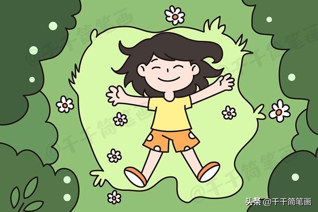 你的育儿经:儿童春天风景画大全,好看易画,让孩子更了解大自然