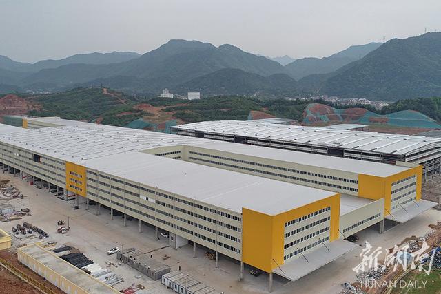 [新湖南]韵达湖南快递电商总部初具规模