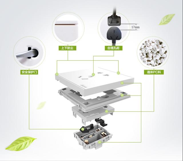 如何辨认开关插座的品质？5个细节对比：几元和几十元的差距