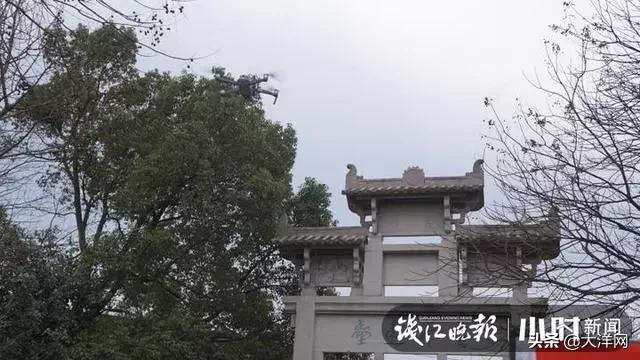 「大洋网」无人机飞上西湖景区呼喊：都这个时候了，拜托大家啦