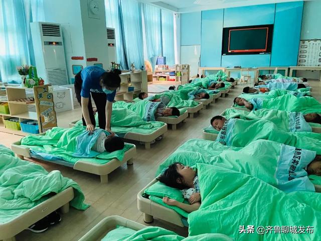 齐鲁聊城发布|东昌府区实验幼儿园开学第一天掠影