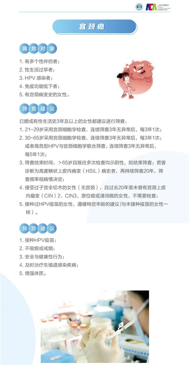 筛查|新版《居民常见恶性肿瘤筛查和预防推荐》发布