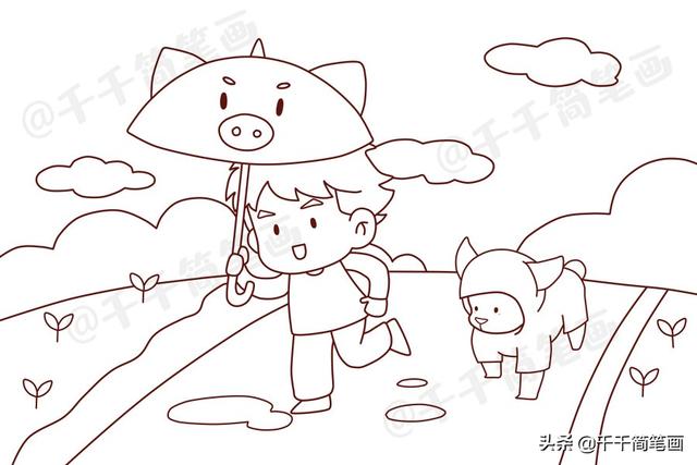 你的育儿经：儿童春天风景画大全，好看易画，让孩子更了解大自然