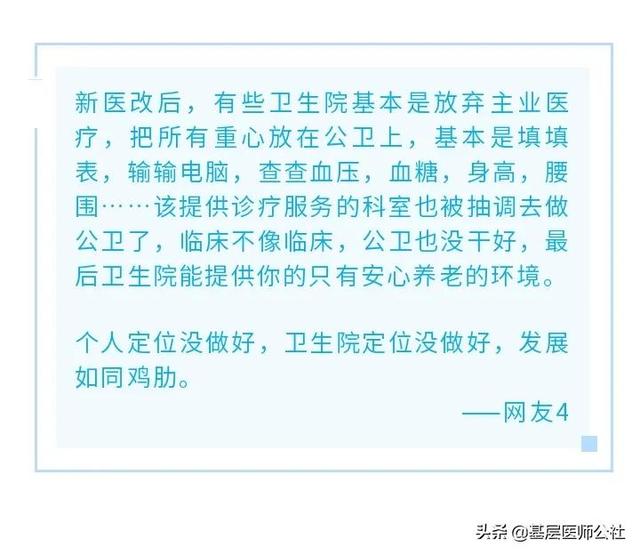 未来乡镇卫生院有前途吗？300条留言提供了答案