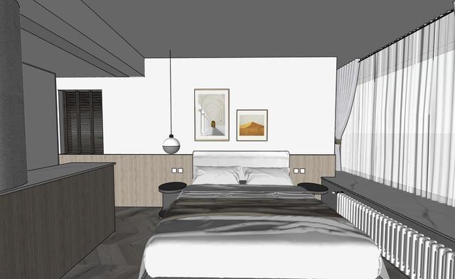 100平米“黑白灰”风格，8090的新生活方式