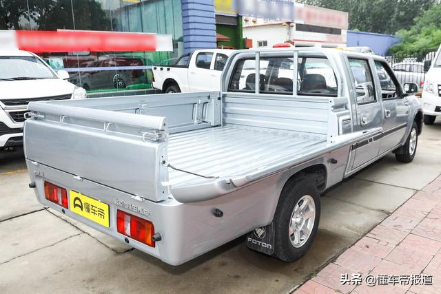 新车｜外观像Jeep，售价6万起，拉货不心疼，福田新皮卡上市