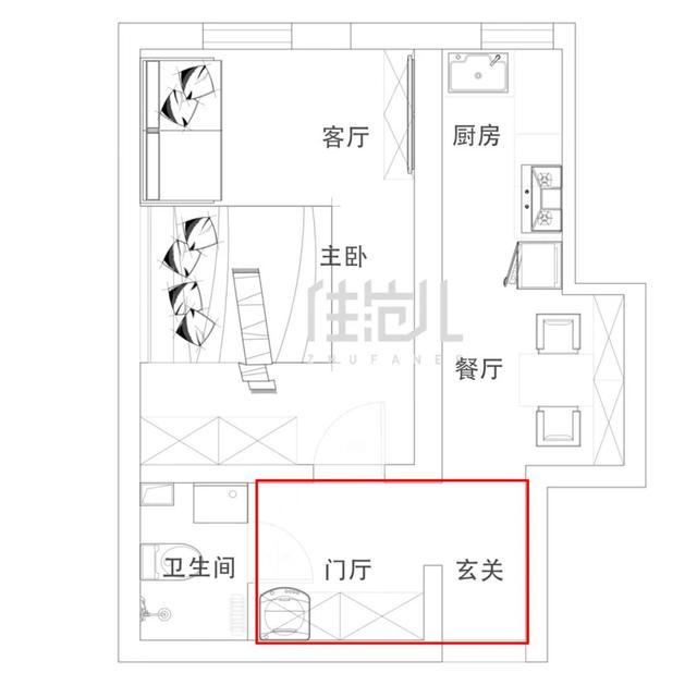 不到50㎡大三倍，客厅无中生有，室内花园美炸了