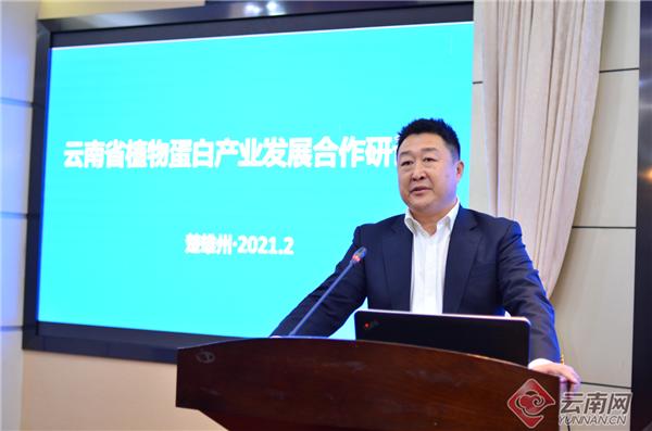 云南省植物蛋白产业发展合作研讨会在楚雄举行