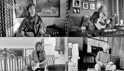 光明网▲80位巨星宅家献艺 传递“爱的信笺”