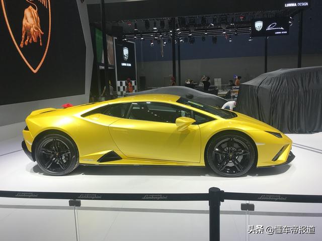 新车｜艳丽，兰博基尼Huracán EVO后驱版亮相广州车展