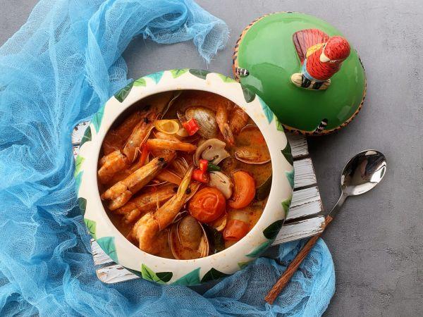 #福气年夜菜#完美复刻泰式冬阴功汤