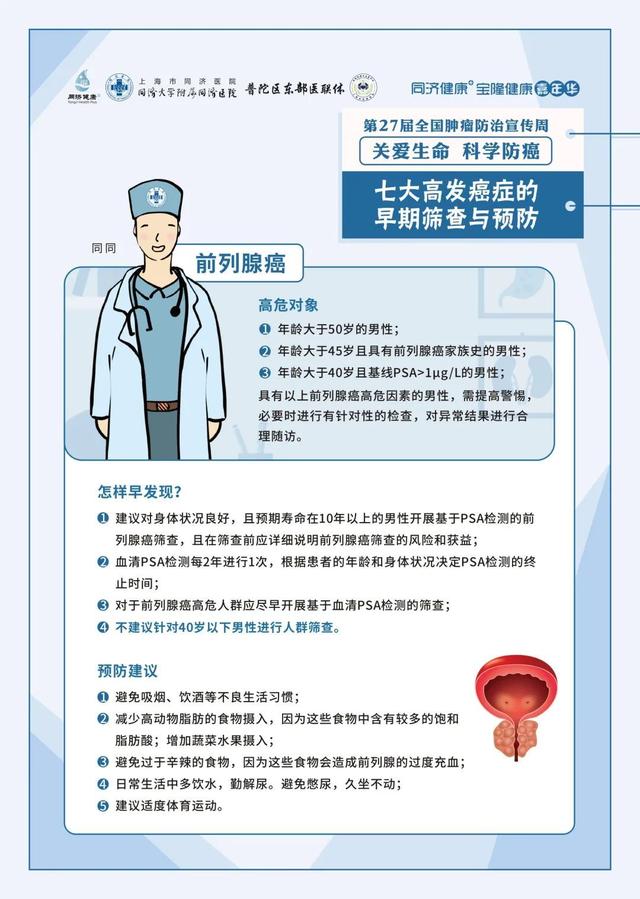 癌症|同济大学附属同济医院“第27届全国肿瘤防治宣传周”主题活动预告&amp;科普问答