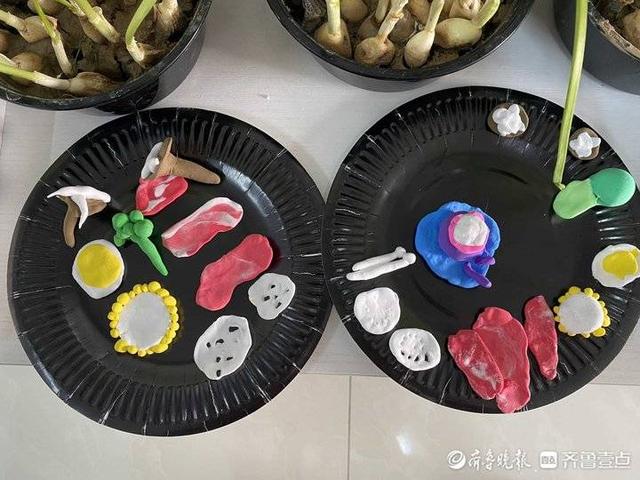 情报站｜火锅盛宴”来袭，淄博一幼儿园粘土制作美食以假乱真