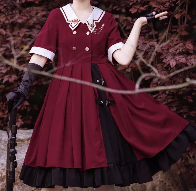 时尚探究社改良洛丽塔洋装裙，新款上新，时尚减龄甜美可爱，让你穿搭更有范