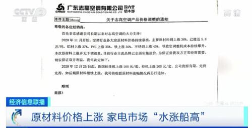 250|涨！涨！涨！多种家电涨价！空调、冰箱、洗衣机……多品牌已发通知！淡季反涨原因是？