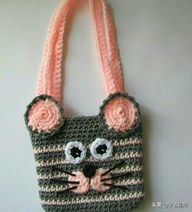 #超级宝妈#可爱又漂亮！多款手工编织的小包包，送给孩子最好的礼物