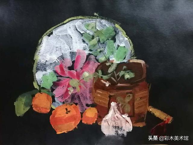 「你的育儿经」儿子的画~静物画篇