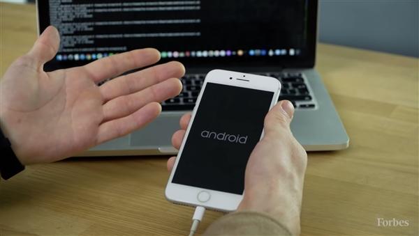 环球网■国外大神为iPhone 7成功刷入Android系统：画面难得一见